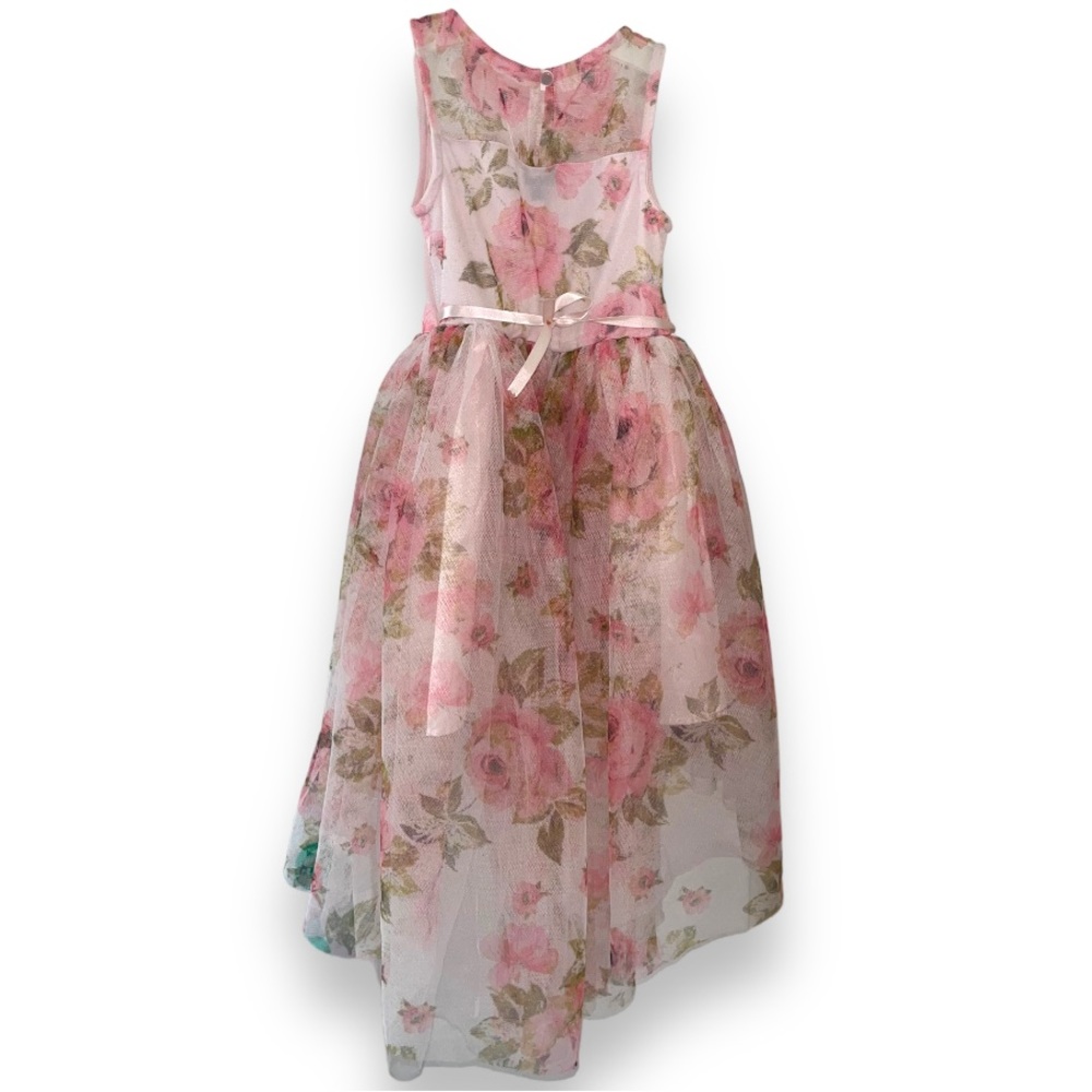 Zenzi Girls Tulle Flower Formal Dress Size XS (4-6) - Picture 8 of 11